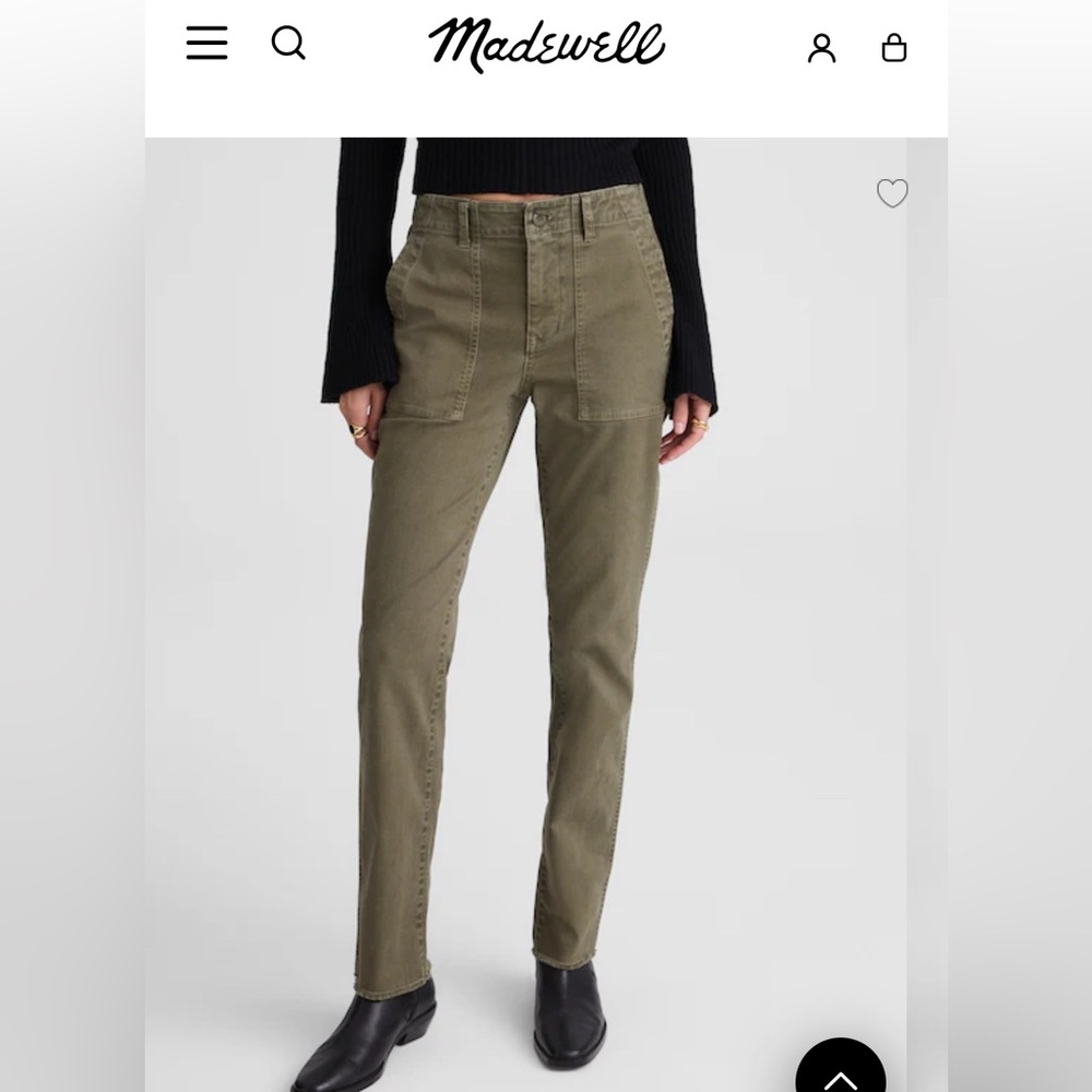 Madewell Slim Utility Pants